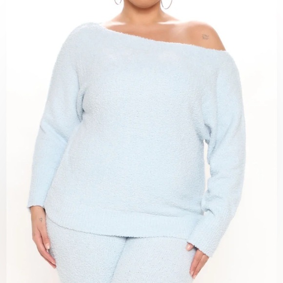 Fashion Nova Never Too Much Fuzzy Sweater - Picture 1 of 13